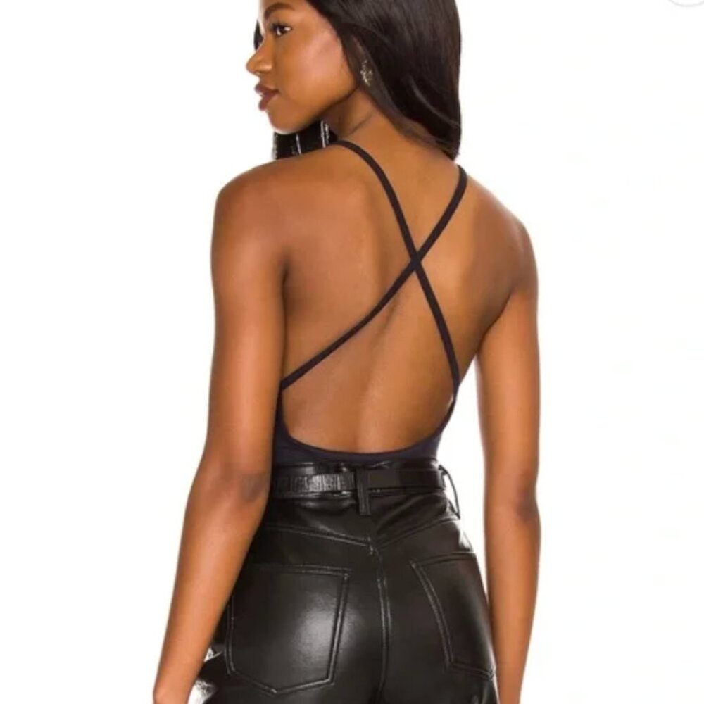 Agolde Cross Back Body Suit